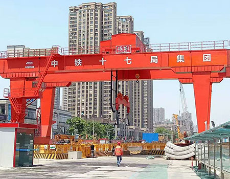台州地铁出渣门机